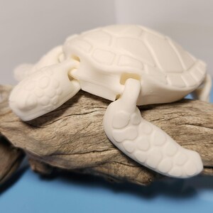 3D Printed Fidget Turtle: Articulating Sea Creature Toy