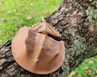 3D Printed Articulating Horseshoe Crab Toy | Ocean Sea Creature Model | Marine Life Gift