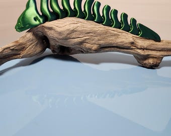 3D Printed Fidget Eel, Articulating Sea Creature, Desk Toy