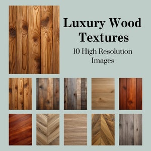 Luxury Wood Digital Textures - Wood Texture Backgrounds - Fine Art Textures - Photo Backdrops - Creative Assets