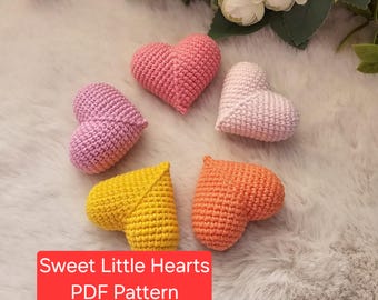 Heart Crochet Amigurumi Pattern – Beginner-Friendly PDF Tutorial