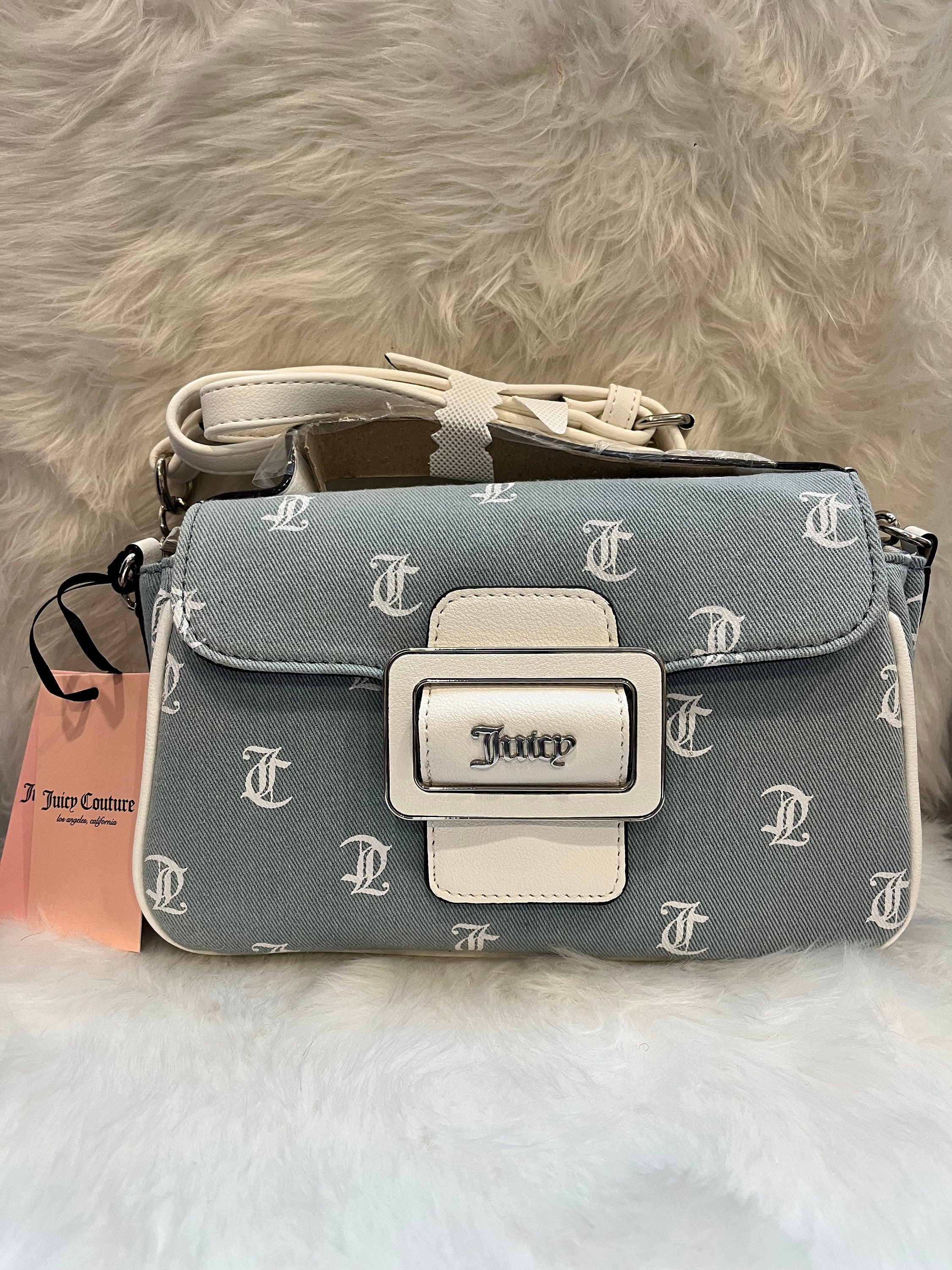 New Juicy Couture Denim Flap Crossbody Bag - Etsy New Juicy Couture Denim Flap Crossbody Bag - Etsy