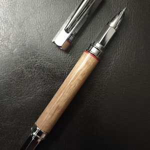 The Engineer's Pen - Bois de satin du Nigéria (Afrique)
