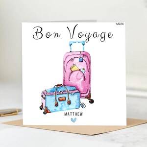 L'avventura ti aspetta, Biglietto personalizzato, Biglietto di buon viaggio, Biglietto di addio, Biglietto "Ci mancherai", Biglietto di buona fortuna 6x6
