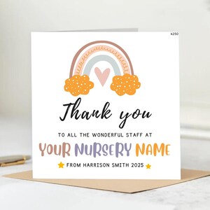 Obrigado por tudo, professor, cartão personalizado para professor, cartão de agradecimento para professor, cartão de fim de ano letivo para professor, cartão de fim de semestre 6x6