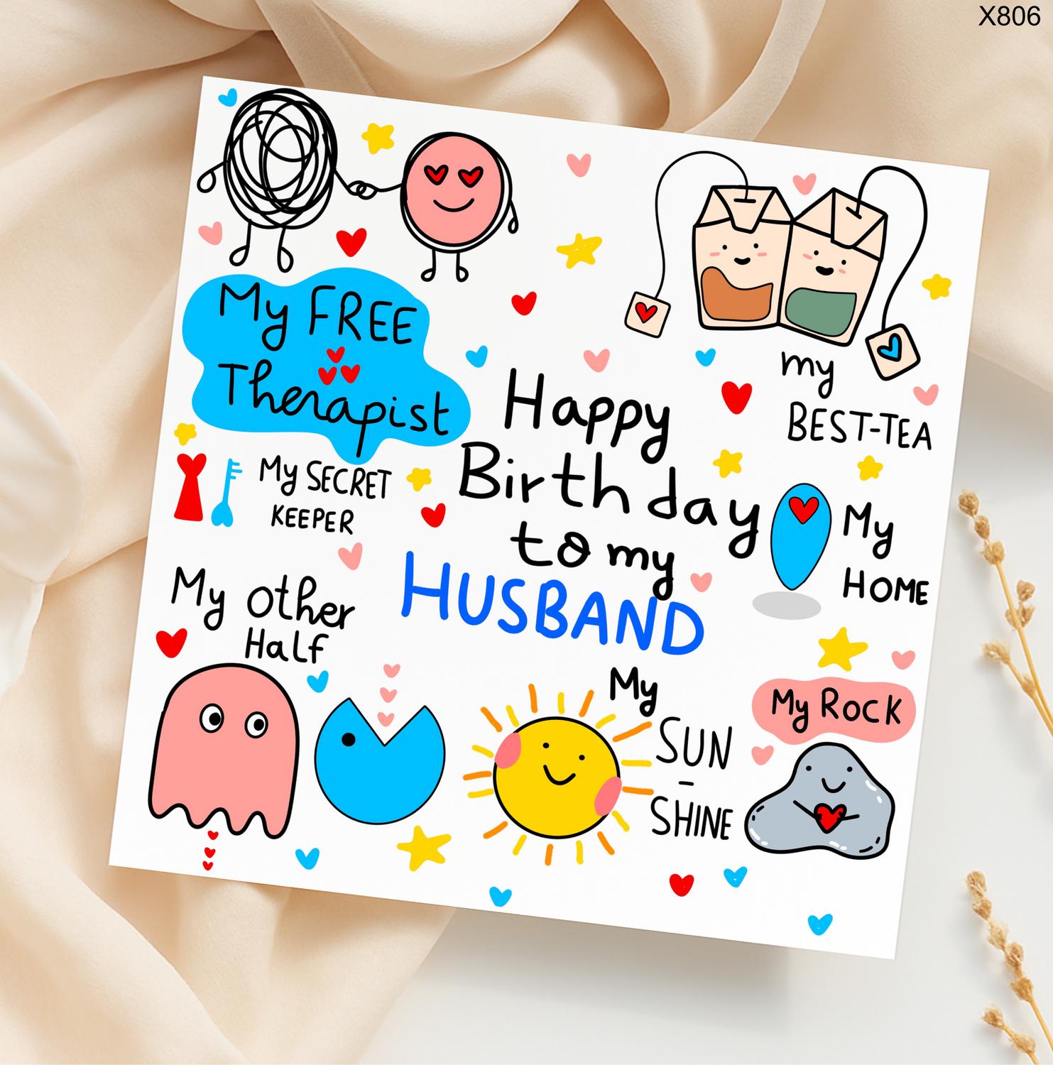Heartfelt Love Card - Birthday Card Or Anniversary Card - Thank