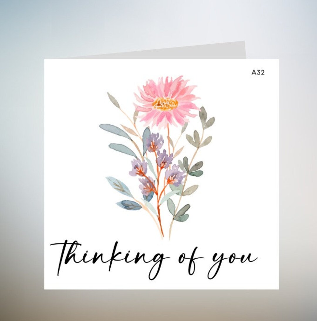 Thinking of You Card, Sending You Love and Strength Card, Positive Card ...