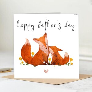 Fathers Day Card for Dad, Happy Fathers Day Card, Card for Him, Simple Fathers Day Card, Cute Card for Dad, Personalised Fathers Day 6x6