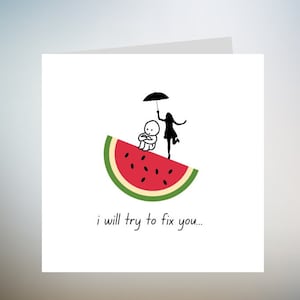Karta „Myślę o Tobie”, prezent dla przyjaciela wyrażający współczucie, bądź silny, Karta „Myślę o Tobie” do przyjaciela, Karta żałoby przyjaciela, Przepraszam za twoją stratę 6x6