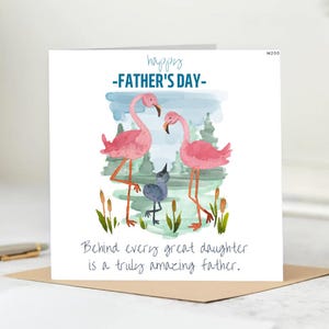 Fathers Day Card for Dad, Happy Fathers Day Card, Card for Him, Simple Fathers Day Card, Cute Card for Dad, Personalised Fathers Day 6x6