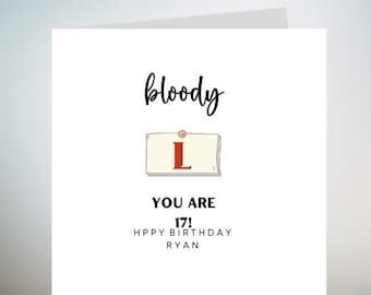 MOQIYXL Biglietto di auguri per 14° compleanno per ragazzina, piccolo portafoglio inciso per regali di compleanno di 14 anni