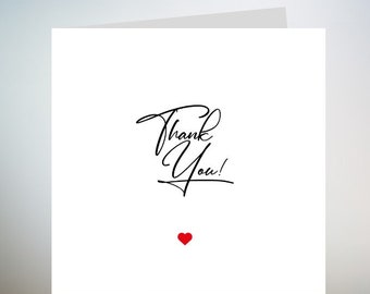 Personalised Thank You Card For Best Friend, Thank You For Everything Greeting Card , Missing You Card, Custom Name 6x6