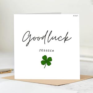 Carte de chance pour la rentrée, cadeau personnalisé pour la rentrée, Joyeux 1re journée d'école, bonne chance pour la rentrée, carte pour chambre d'enfant 6 x 6