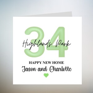 Carte Happy New Home, Félicitations pour votre nouvelle maison, Carte pour nouvelle maison, Carte de pendaison de crémaillère, Carte pour nouvelle maison pour amis, Première carte pour maison 6 x 6
