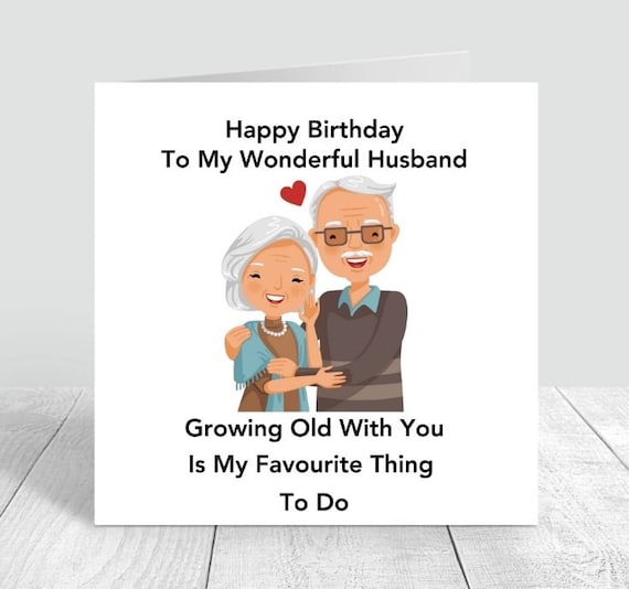 Husband Birthday Card First Birthday Married Husband Birthday Card