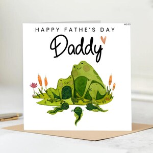 Fathers Day Card for Dad, Happy Fathers Day Card, Card for Him, Simple Fathers Day Card, Cute Card for Dad, Personalised Fathers Day 6x6