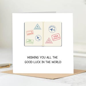 Biglietto di viaggio personalizzato, che l'avventura abbia inizio, biglietto Gap Year, biglietto Bon Voyage, biglietto Backpacking, biglietto World Trip, biglietto Good Luck 6x6