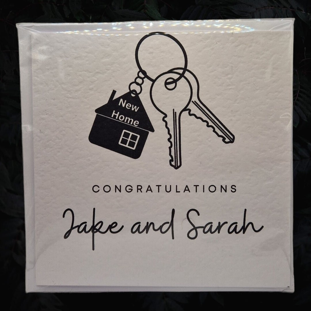 Happy New Home Card Congratulations on New Home Card New - Etsy