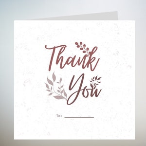 Biglietto di ringraziamento personalizzato per il migliore amico, biglietto di auguri di ringraziamento per tutto, biglietto per la mancanza di te, nome personalizzato 6x6