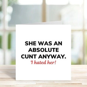 Personalised Divorce Card | Funny Divorce Card |Break Up Card |Funny Card 6x6