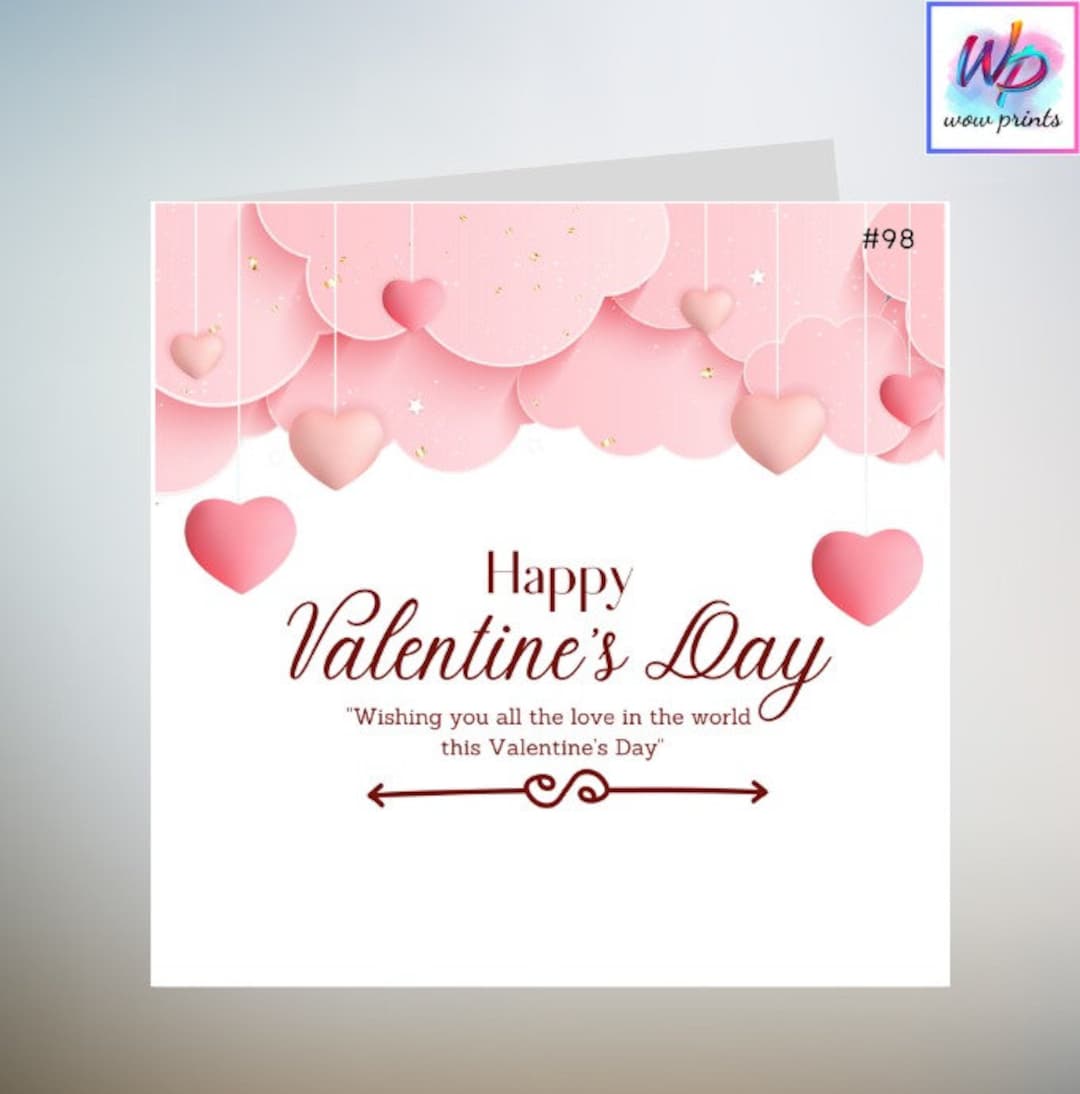 Valentines Day Card, Boyfriend Valentines Day Card, Valentines Day