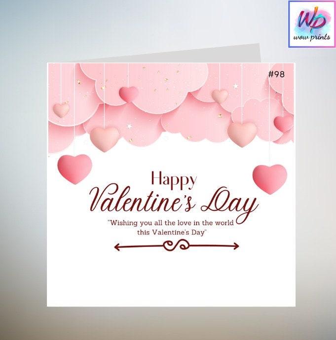 Valentines Day Card, Boyfriend Valentines Day Card, Valentines Day