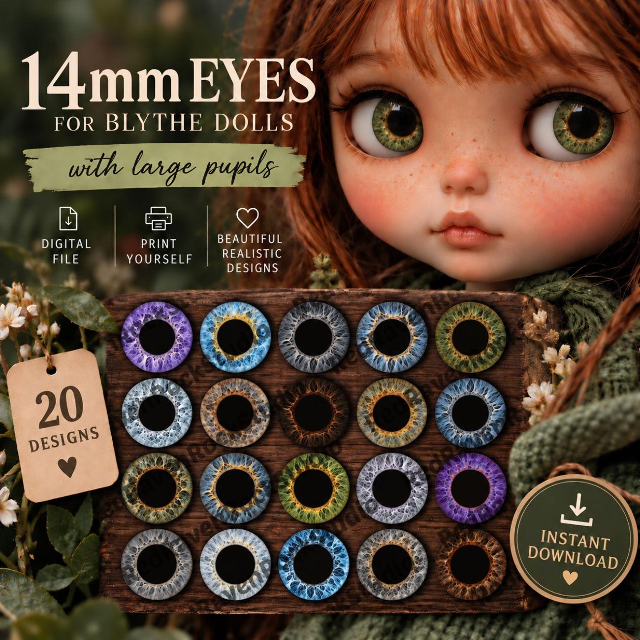Blythe Eye Chip Hazel - Etsy