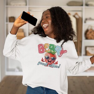Berry Good Vibes Womens Fruit Shirt