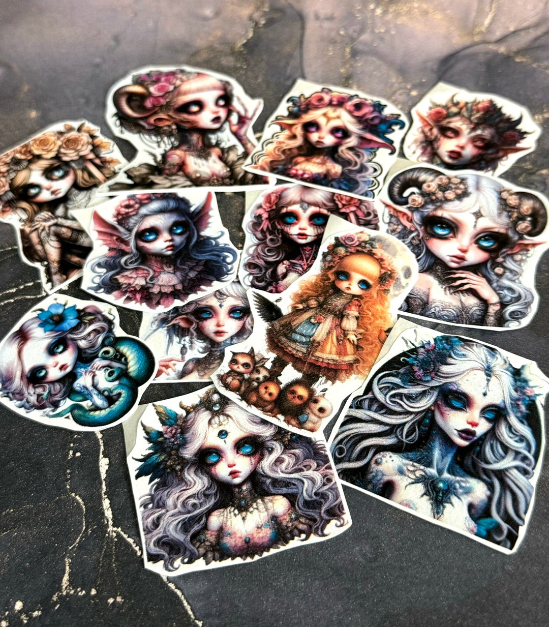 Beautiful Creatures Stickers, 12 Beautiful Easy Peel Stickers for ...