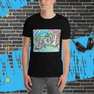 Soul Ocean Short-Sleeve Unisex T-Shirt Abstract Graffiti Street Art