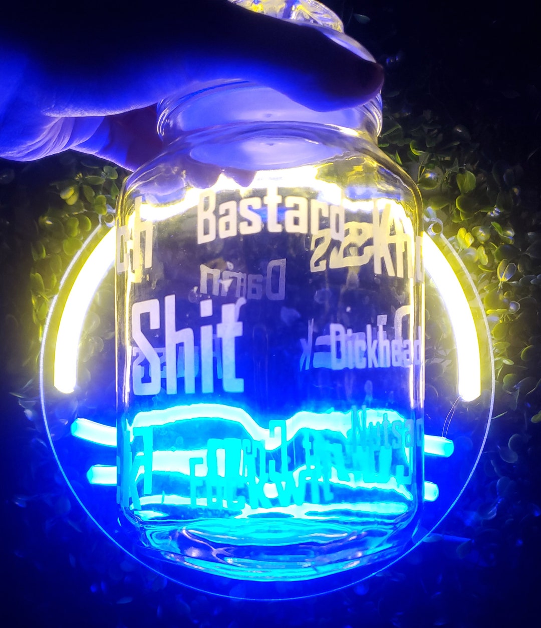 Swear mason Jar Etsy