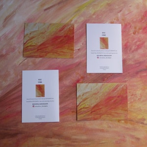 Stampa artistica, biglietto rosso, biglietto di fuoco, biglietto d'auguri rosso, fuoco, pittura di fuoco, biglietto di compleanno rosso, biglietto d'auguri rosso, biglietto arancione