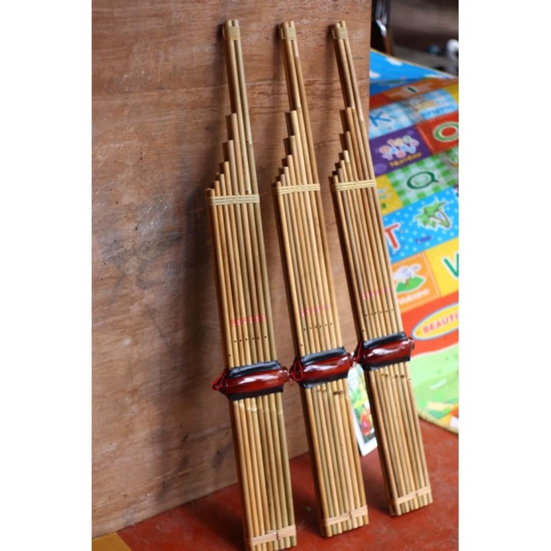 Thai Khaen Instrument Bamboo Isan Laos Mouth Organ Musical Traditional
