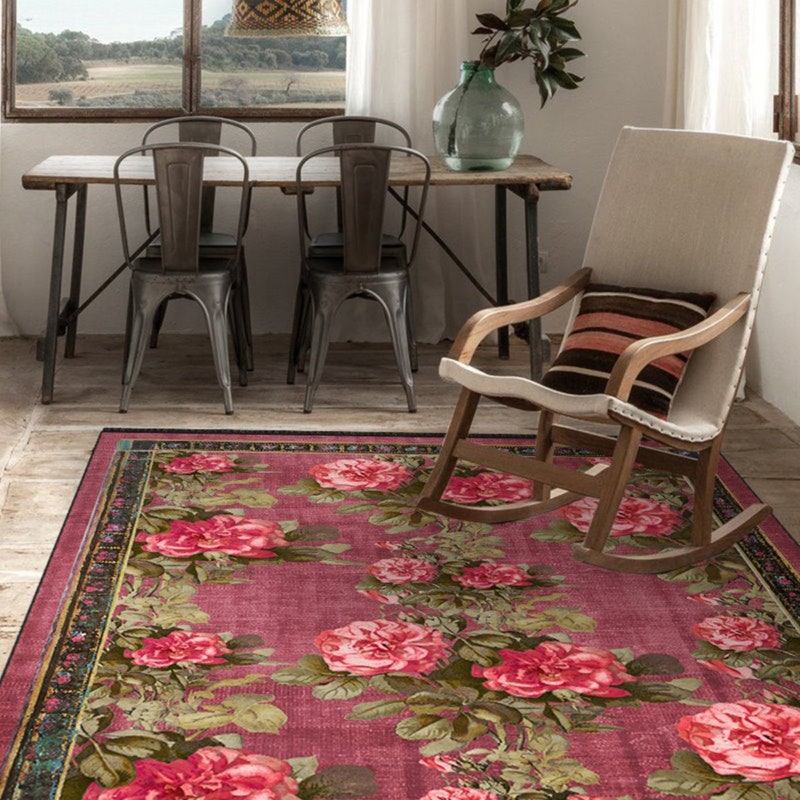 Rose Kilim - Etsy