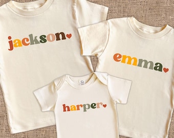Custom Kids Name Back To School Shirt Shirt, Toddler First Day of School Tee Kindergarten Shirt With Name, First Day School Outfit