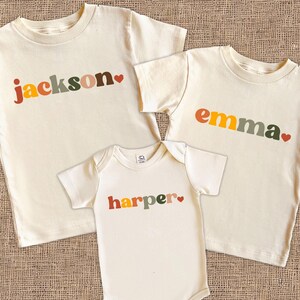 Custom Kids Name Back To School Shirt Shirt, Toddler First Day of School Tee Kindergarten Shirt With Name, First Day School Outfit