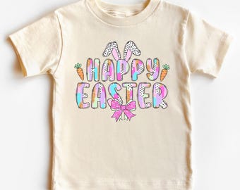 Happy Easter Shirt, Cute Bunny Toddler T-Shirt, Easter Family Trip Shirt, Baby and Kids Easter Tee, Easter Sweater, Bunny Lover Tee