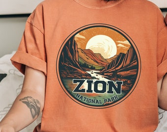 Shirt Zion, shirt Utah, shirt Zion National Park, Utah Graphic T-shirt, Utah Boho T, vintage shirt Utah, trip shirt Zion National Park, cadeau Zion cadeau