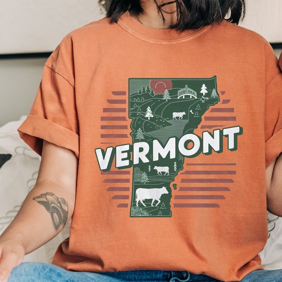 Burlington Vermont T-Shirt Vacation College Style Vt Usa Tee Burlington Vermont T-Shirt Vacation College Style Vt Usa Tee