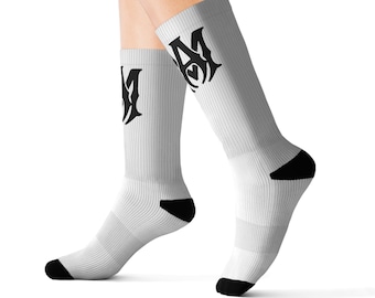 Amiri Logo Socken, Unisex Socken