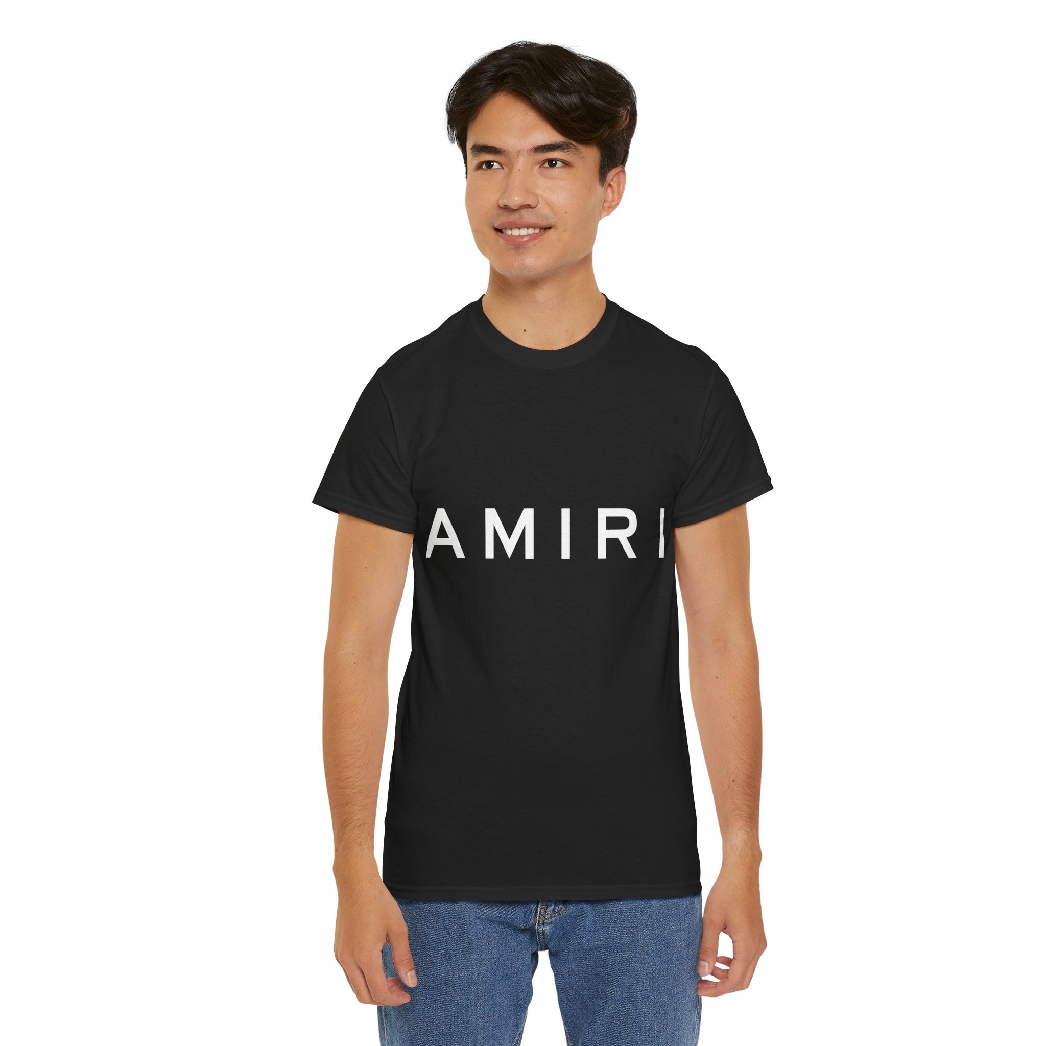 AMIRI::Tシャツ:\tXS[RESALE] Amiri X Zig Zag Logo T-Shirt Black - Outlet Sale Always