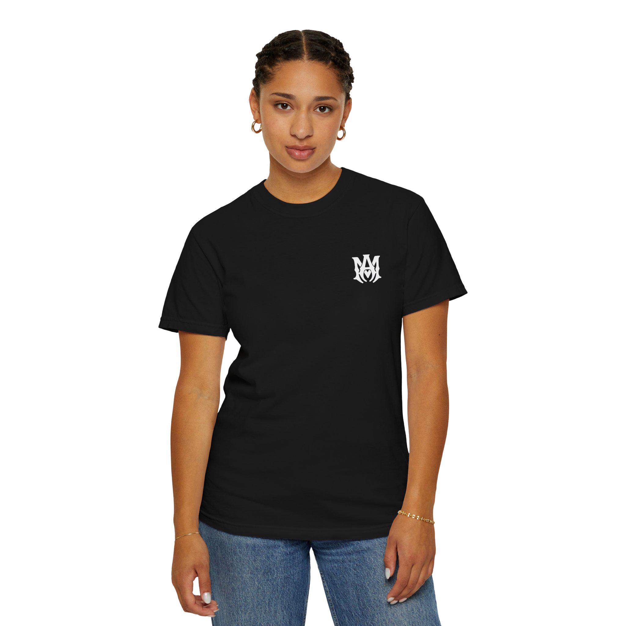AMIRI♦洗練ストリートの美学 ロゴプリント ブルーTシャツ Amiri Shirt, AMIRI Logo Man T-shirt - Etsy