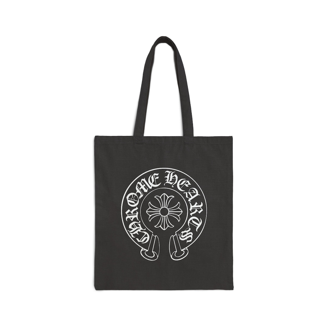 Chrome Hearts Inspired Eco-friendly Cotton Canvas Tote Bag