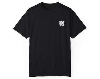 Vintage Amiri Logo Man Unisex Garment-dyed T-shirt, Retro