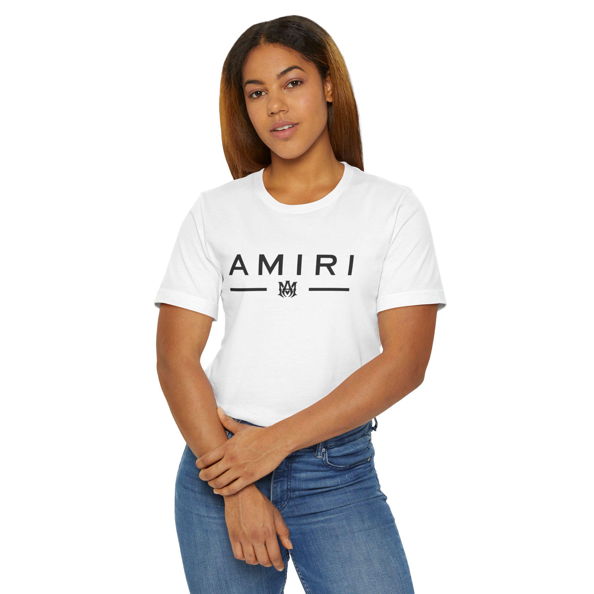 AMIRI Unisex Jersey T-shirt, Graphic Tee, Streetwear Top