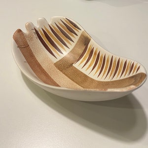 Vintage Sascha Brastoff Ceramic MCM Ashtray