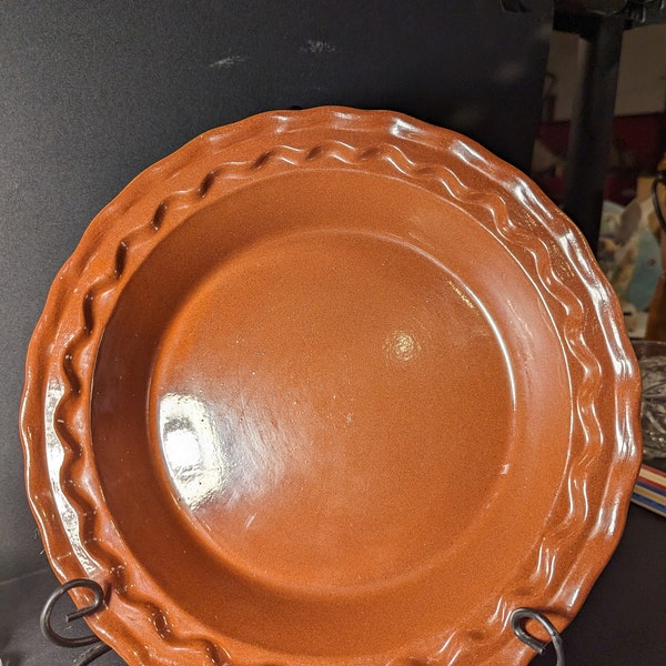 Vintage Gourmet Topf Pie platter