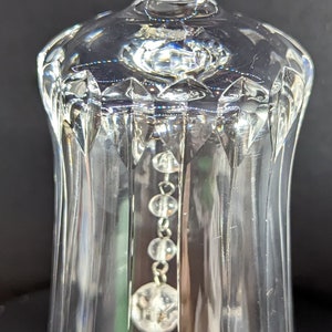 Vintage Handcut crystal dinner bell