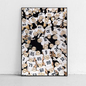 Notre Dame Art - Fighting Irish Football