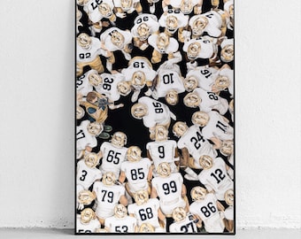 Notre Dame Art - Fighting Irish Football